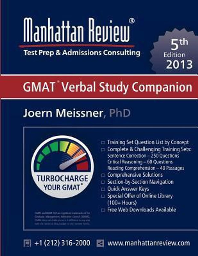 Foundations of GMAT Verbal, 5th Edition